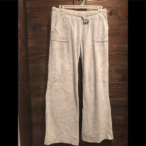 Gray color vintage style sweatpants